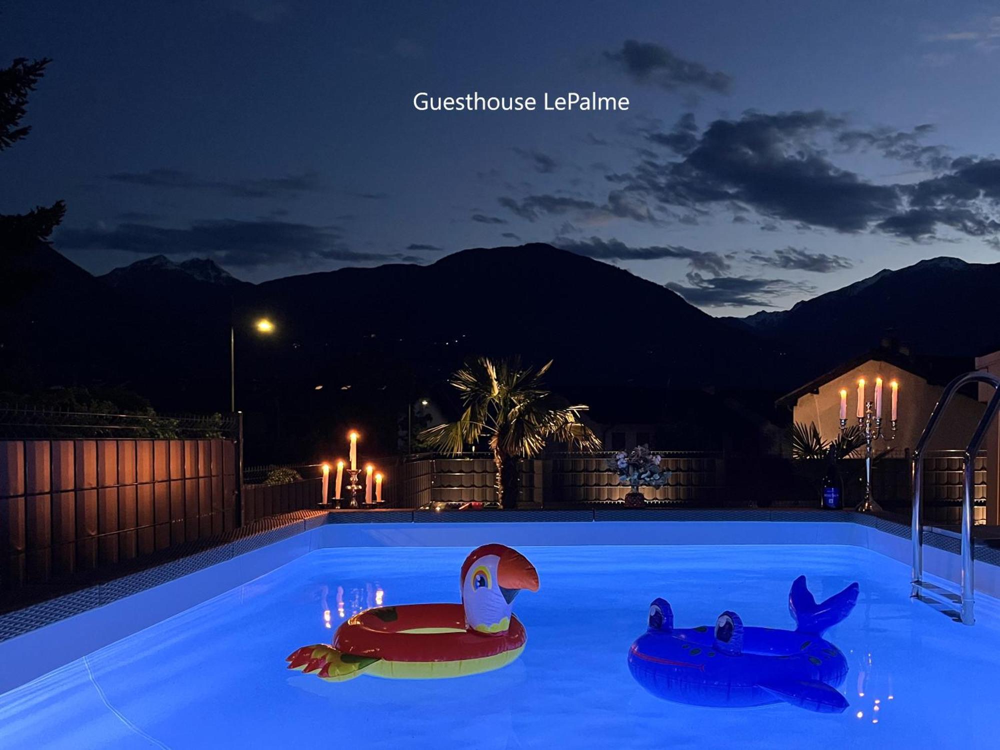 Guesthouse Le Palme Postal / Burgstall ภายนอก รูปภาพ